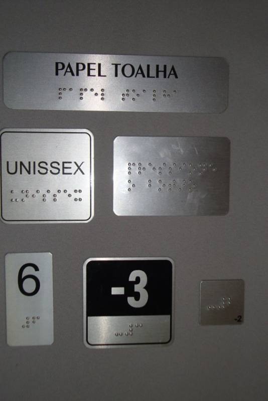 Placa de Inox Gravada Pacaraima - Placa de Aço Inox Escovado