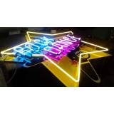 quanto custa letreiro neon decorativo Leblon